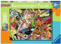 RAVENSBURGER CASSE-TÊTE 200 PIÈCES XXL - SCOOBY DOO JEU HANTÉ #13280